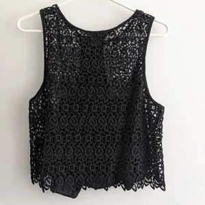 Club Monaco Lace Crop Top